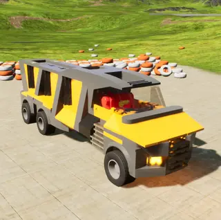 Dave's Orange Truck Remastered
