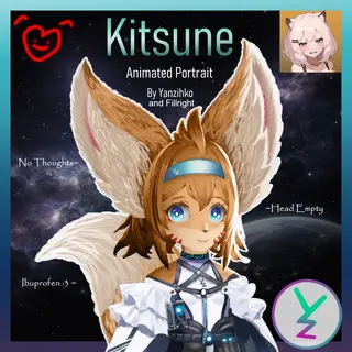 Kitsune Animated Portrait - By Yanzihko and Fillright v4.5