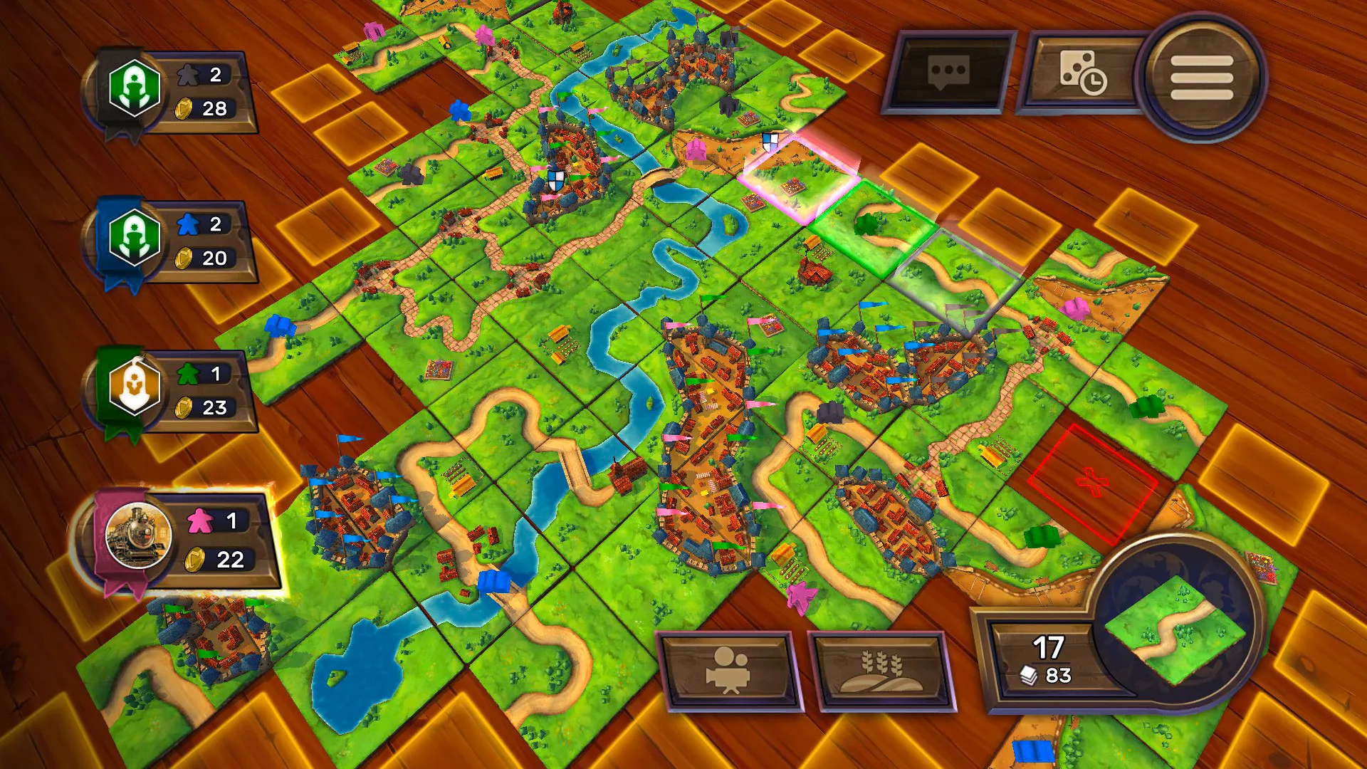 Carcassonne - Tiles & Tactics: скриншот 4