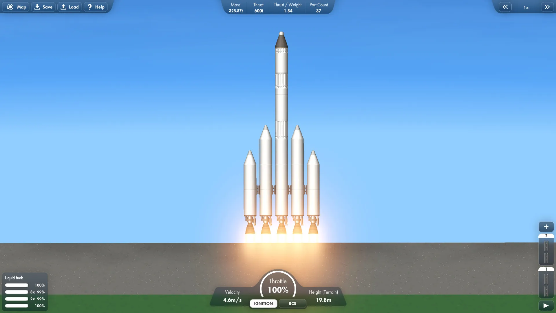 Spaceflight Simulator: скриншот 1