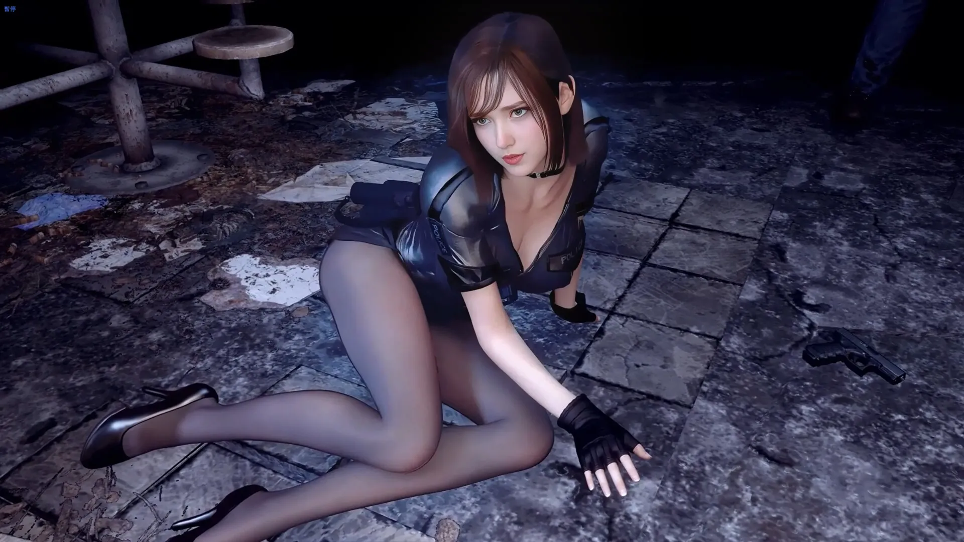 The Endless Abyss: A Busty Cop’s Corrupted Soul: скриншот 5