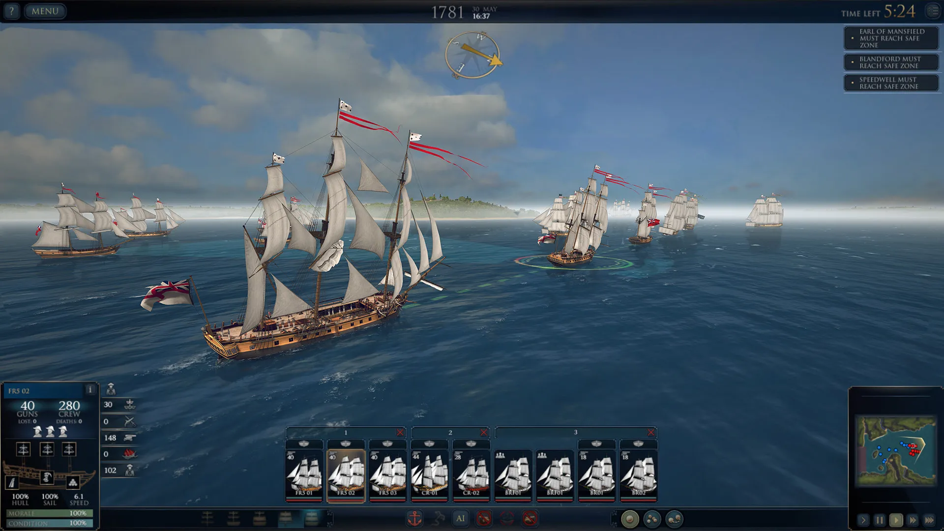 Ultimate Admiral: Age of Sail: скриншот 7