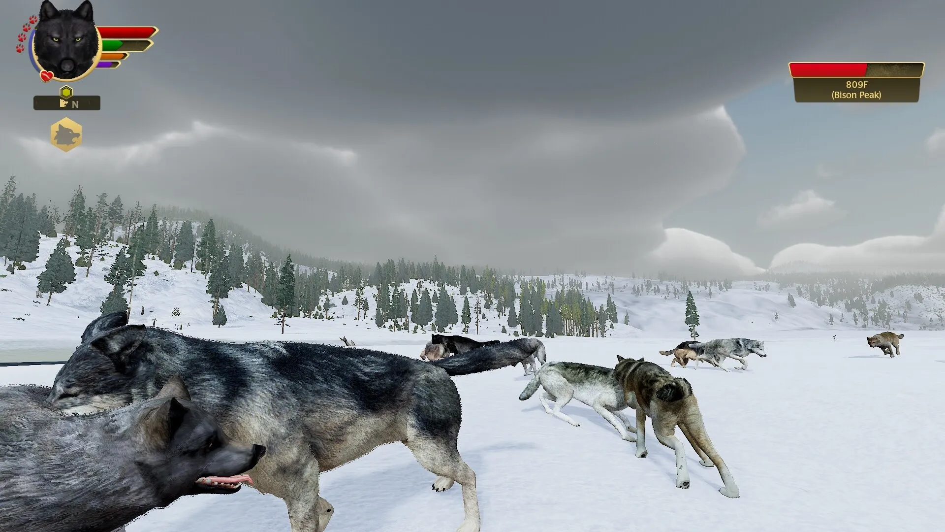 WolfQuest: Anniversary Edition: скриншот 3