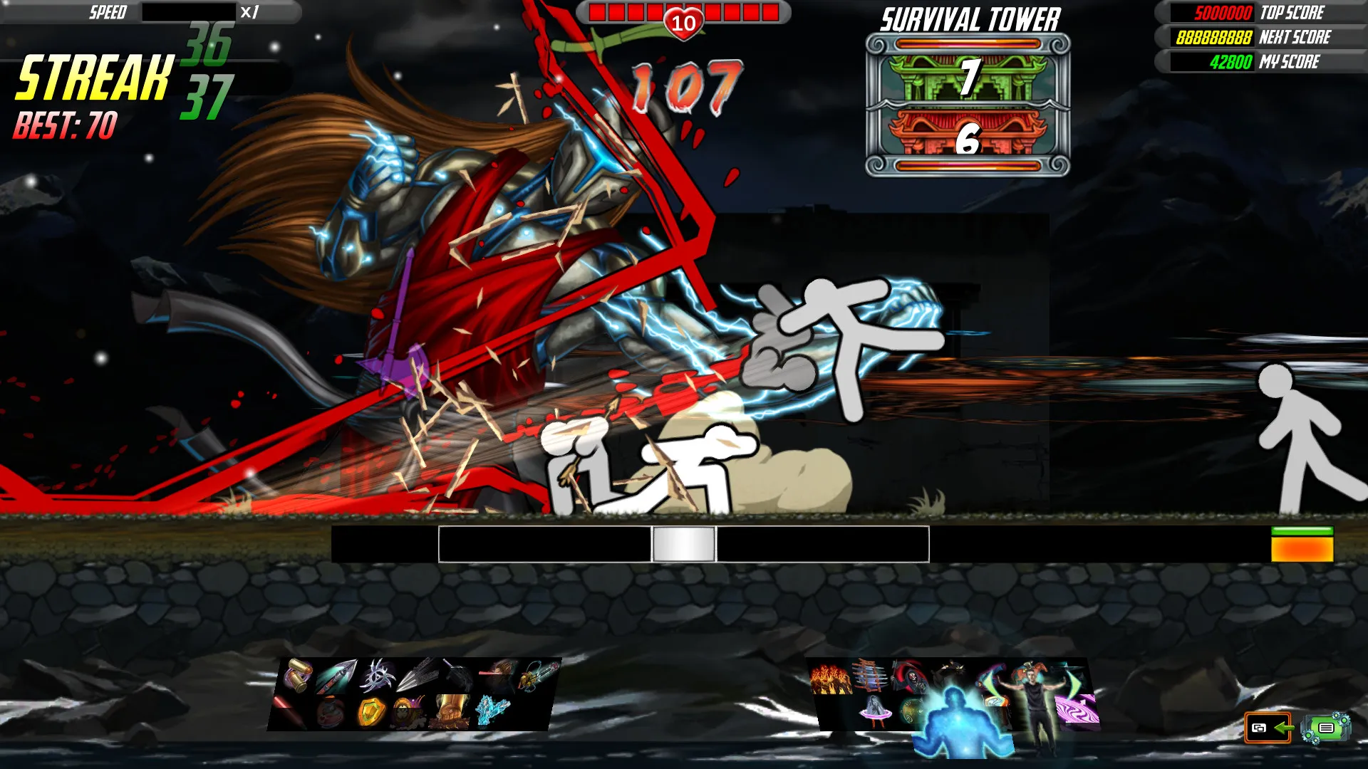 One Finger Death Punch 2: скриншот 2