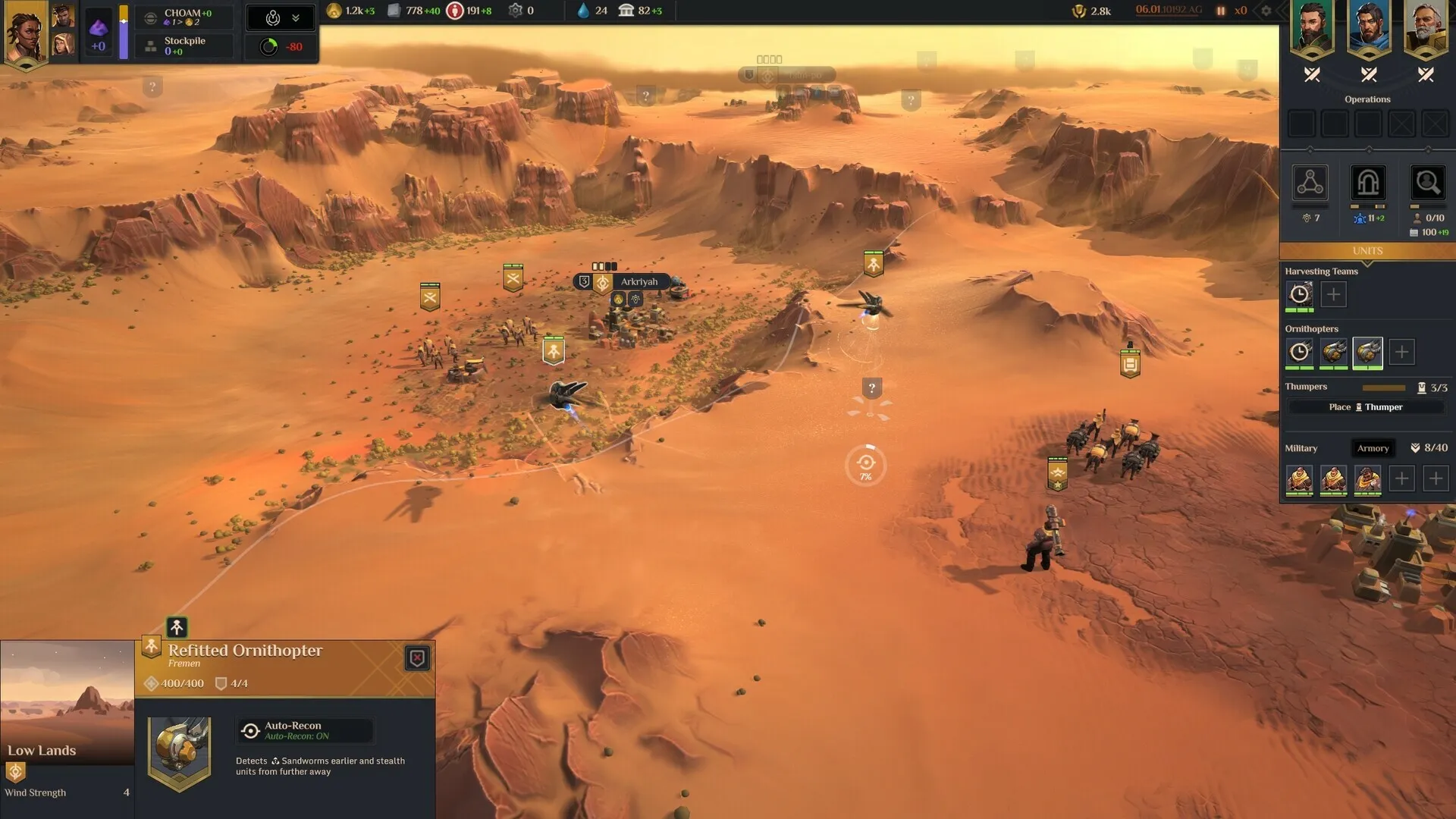 Dune: Spice Wars: скриншот 1