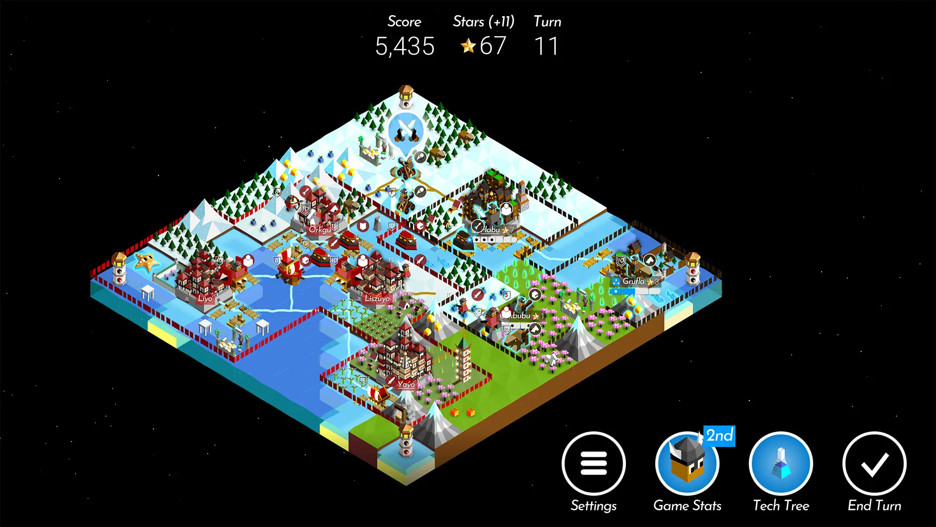 The Battle of Polytopia: скриншот 3