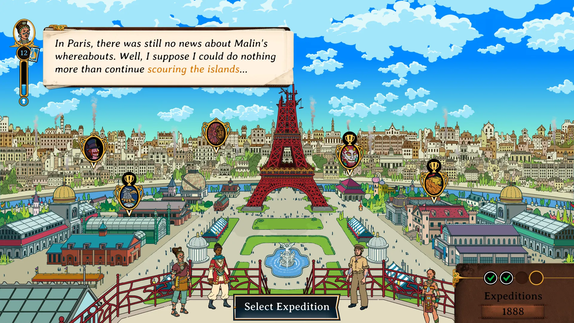 Curious Expedition 2: скриншот 1