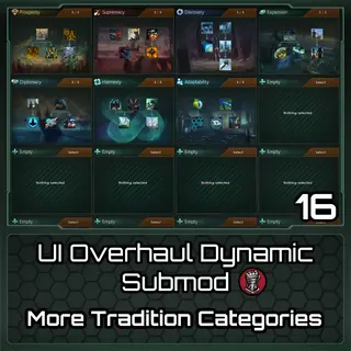 UI Overhaul Dynamic - More Tradition Categories (16)