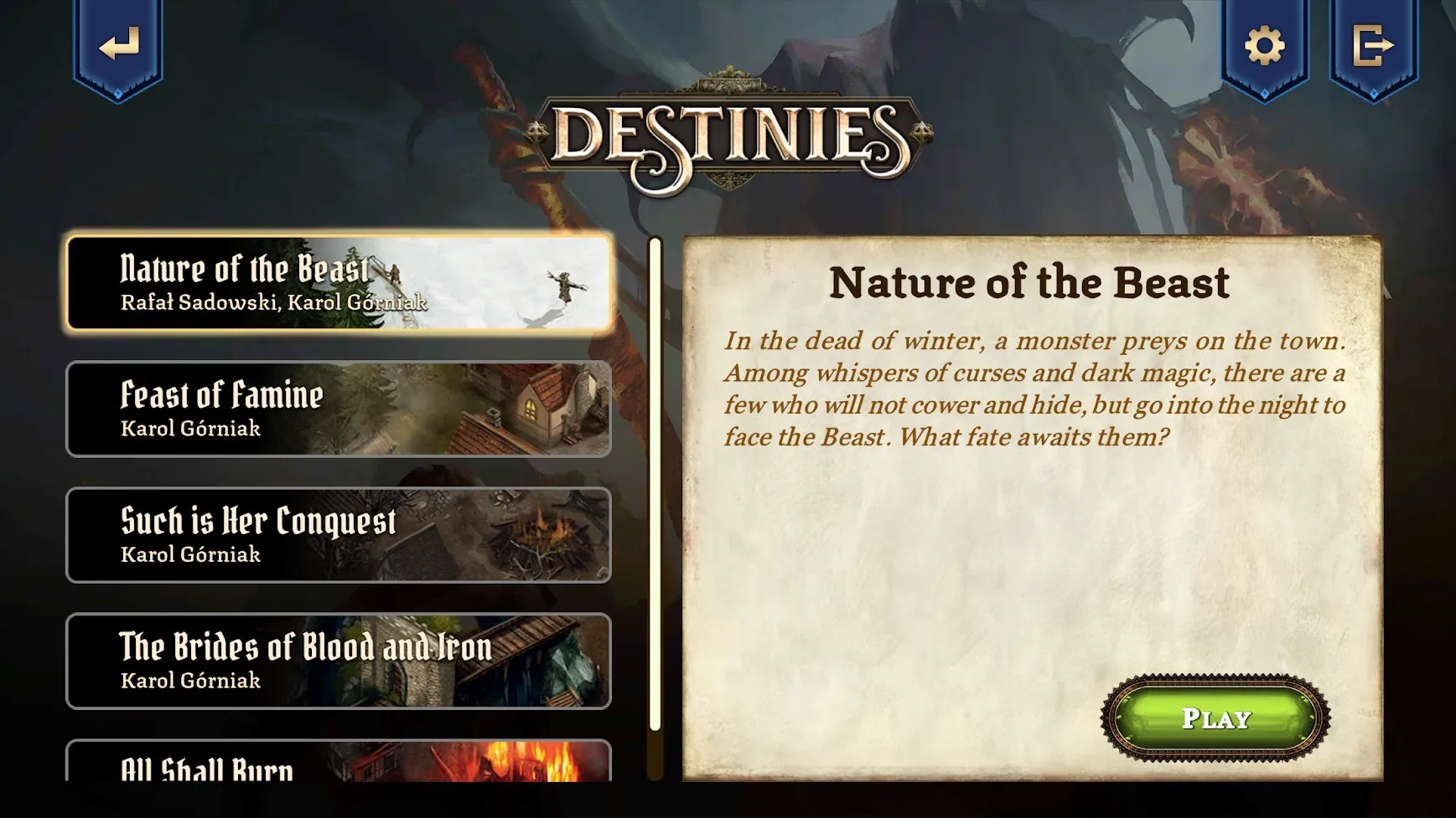 Destinies: скриншот 1