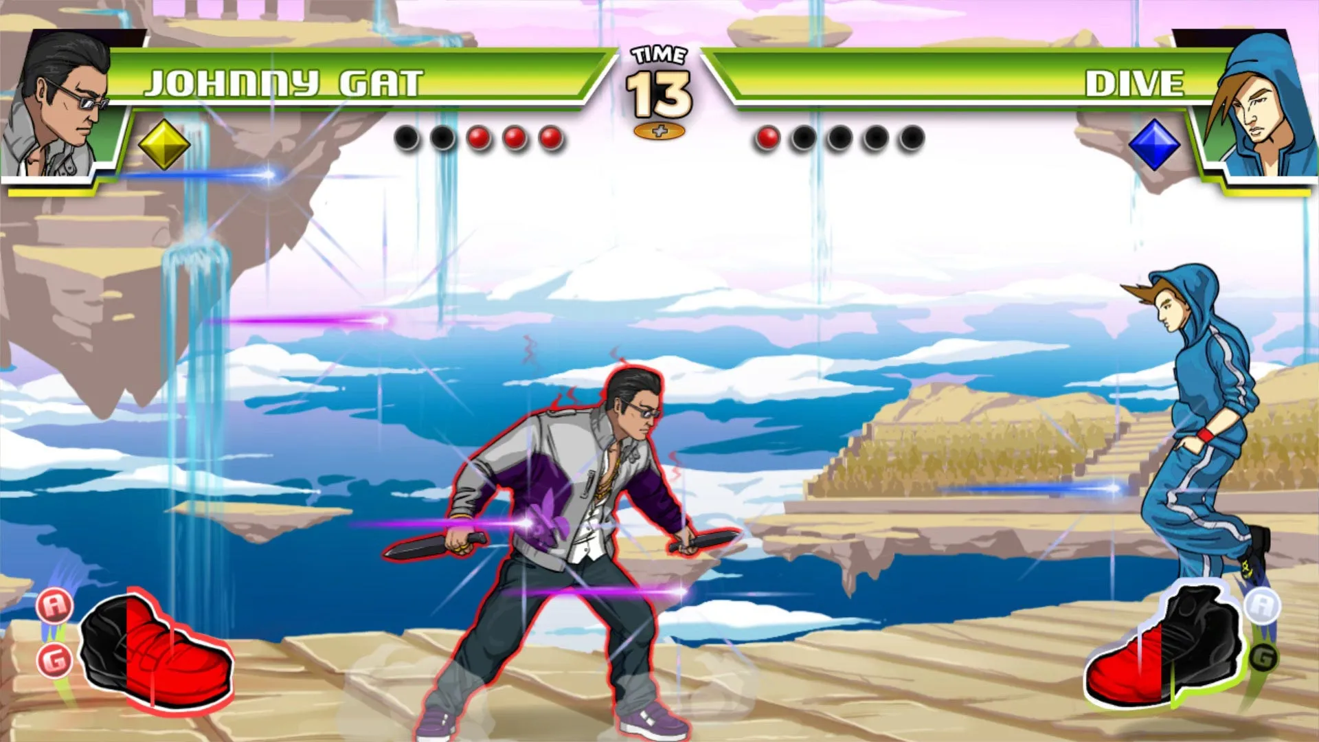 Divekick: скриншот 3