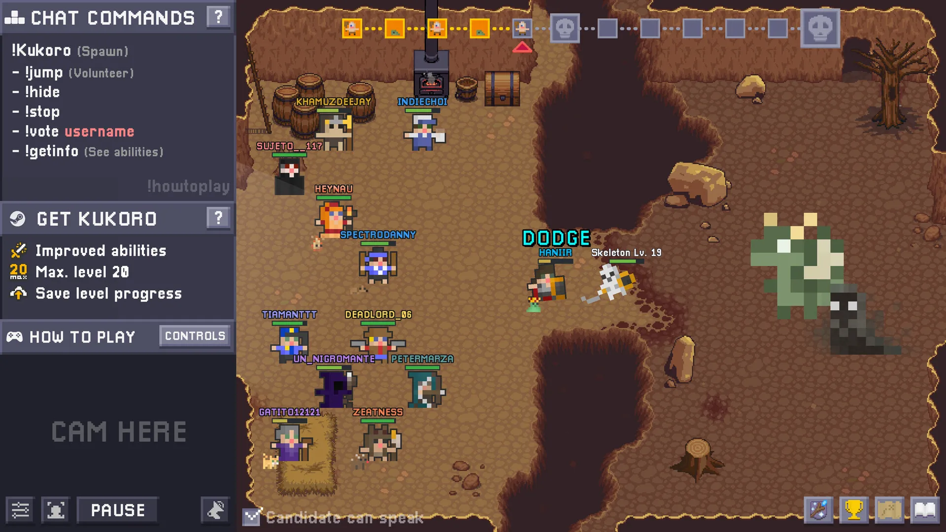 Kukoro: Stream chat games: скриншот 1