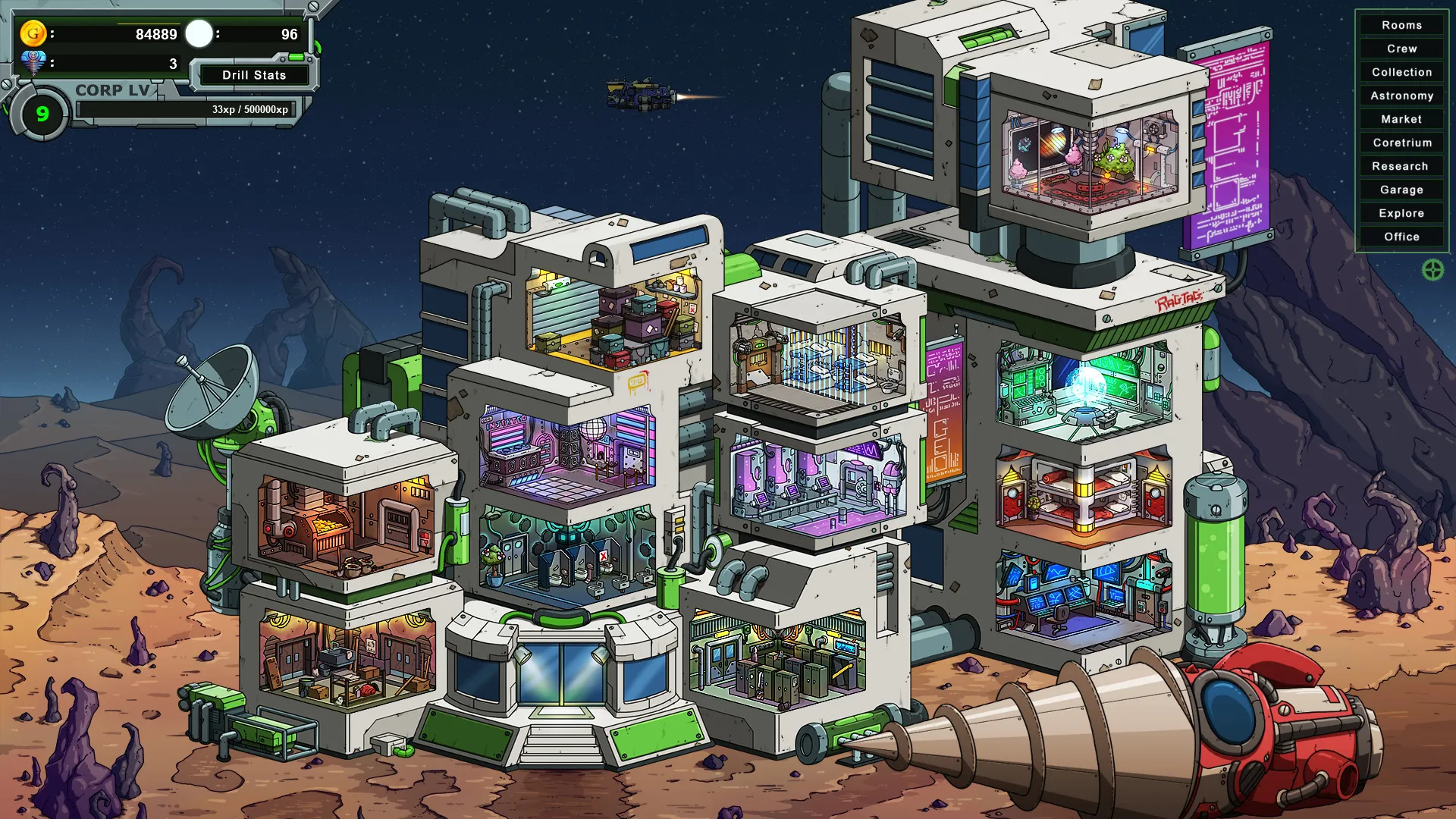 Galactic Mining Corp: скриншот 1