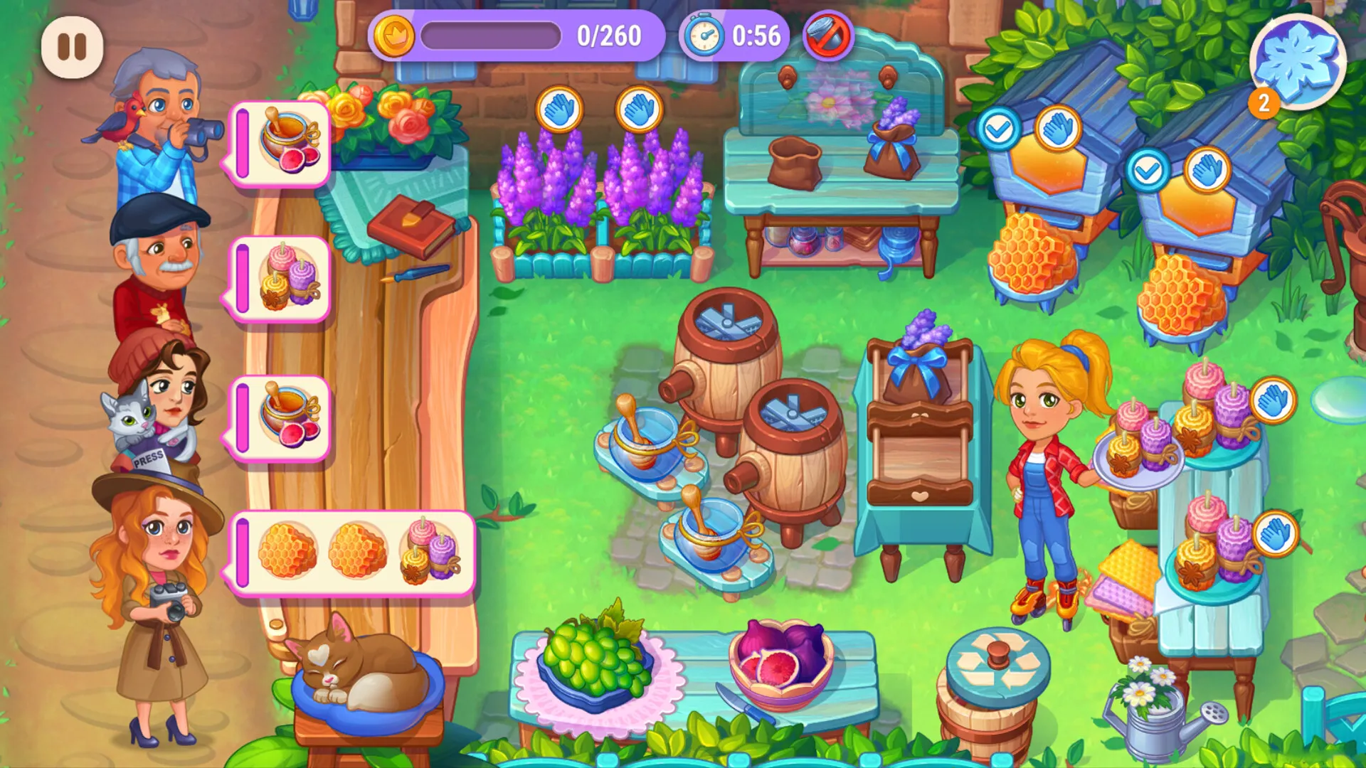 Farming Fever - Pizza and Burger Cooking game: скриншот 3