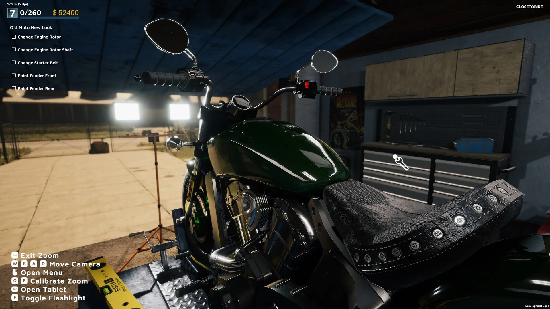 Motorcycle Mechanic Simulator 2021: скриншот 1