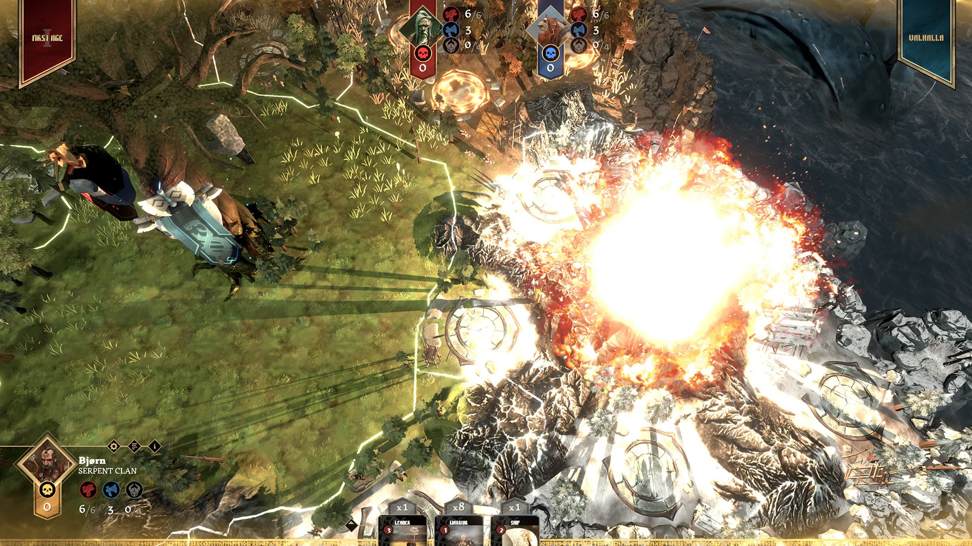 Blood Rage: Digital Edition: скриншот 5