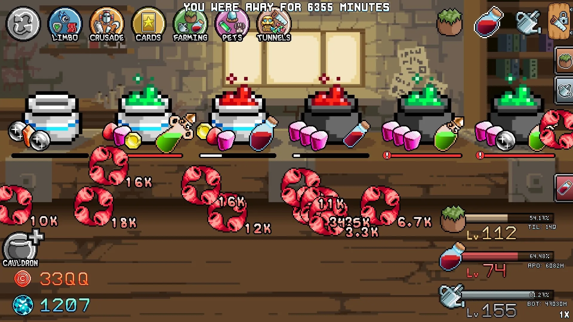 Idle Skilling: скриншот 5