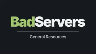 BadServers.net General Resources