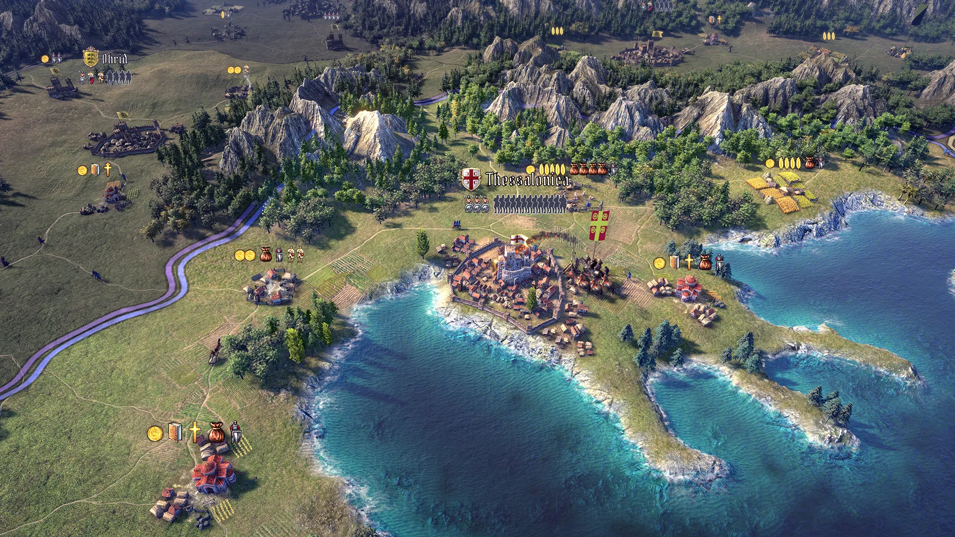 Knights of Honor II: Sovereign: скриншот 1