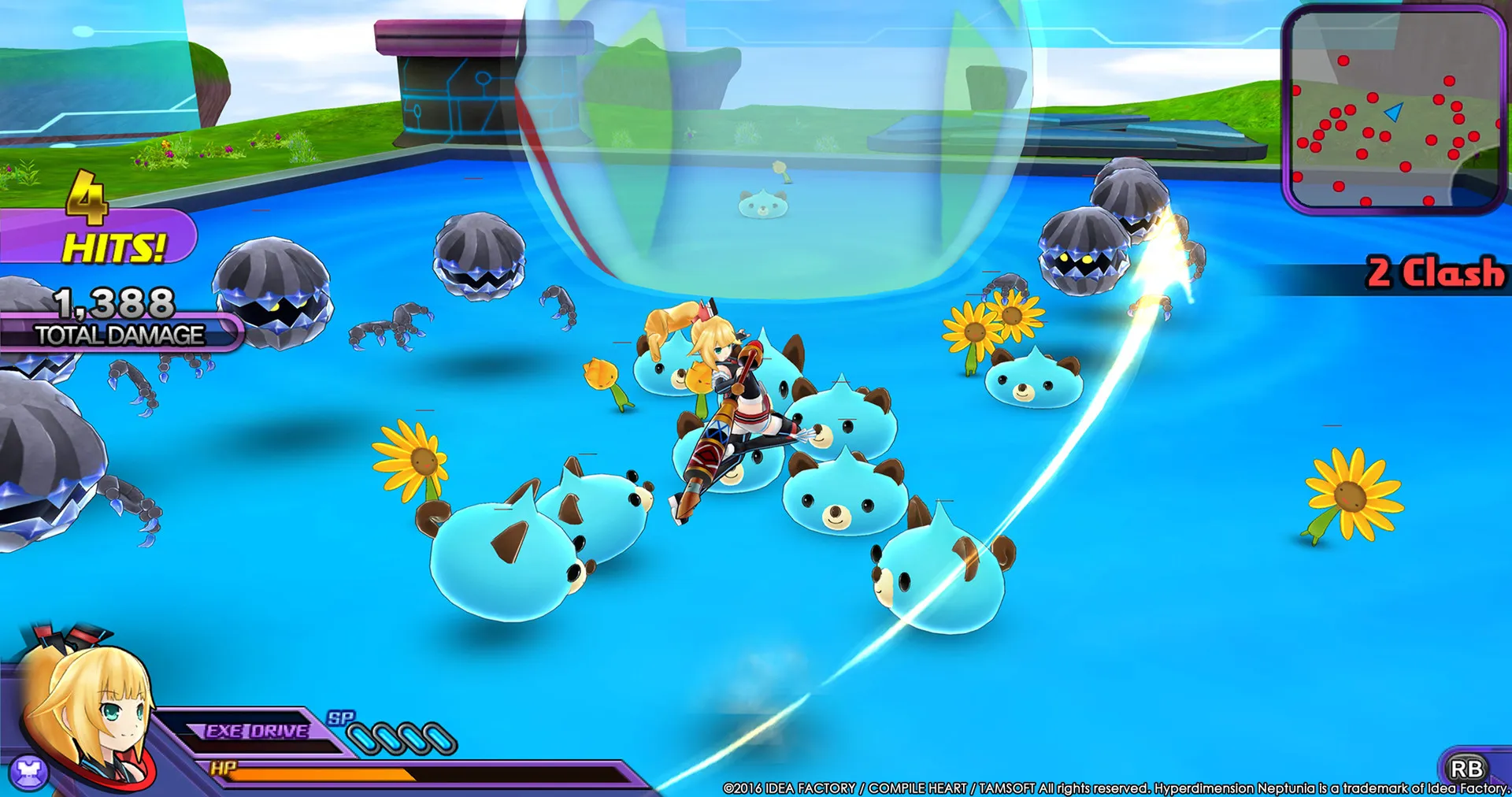 Hyperdimension Neptunia U: Action Unleashed: скриншот 2
