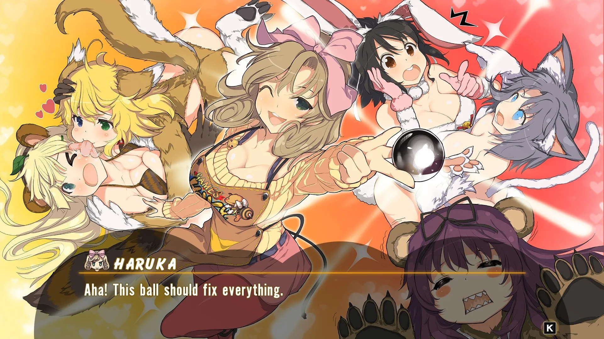 SENRAN KAGURA Peach Ball: скриншот 1
