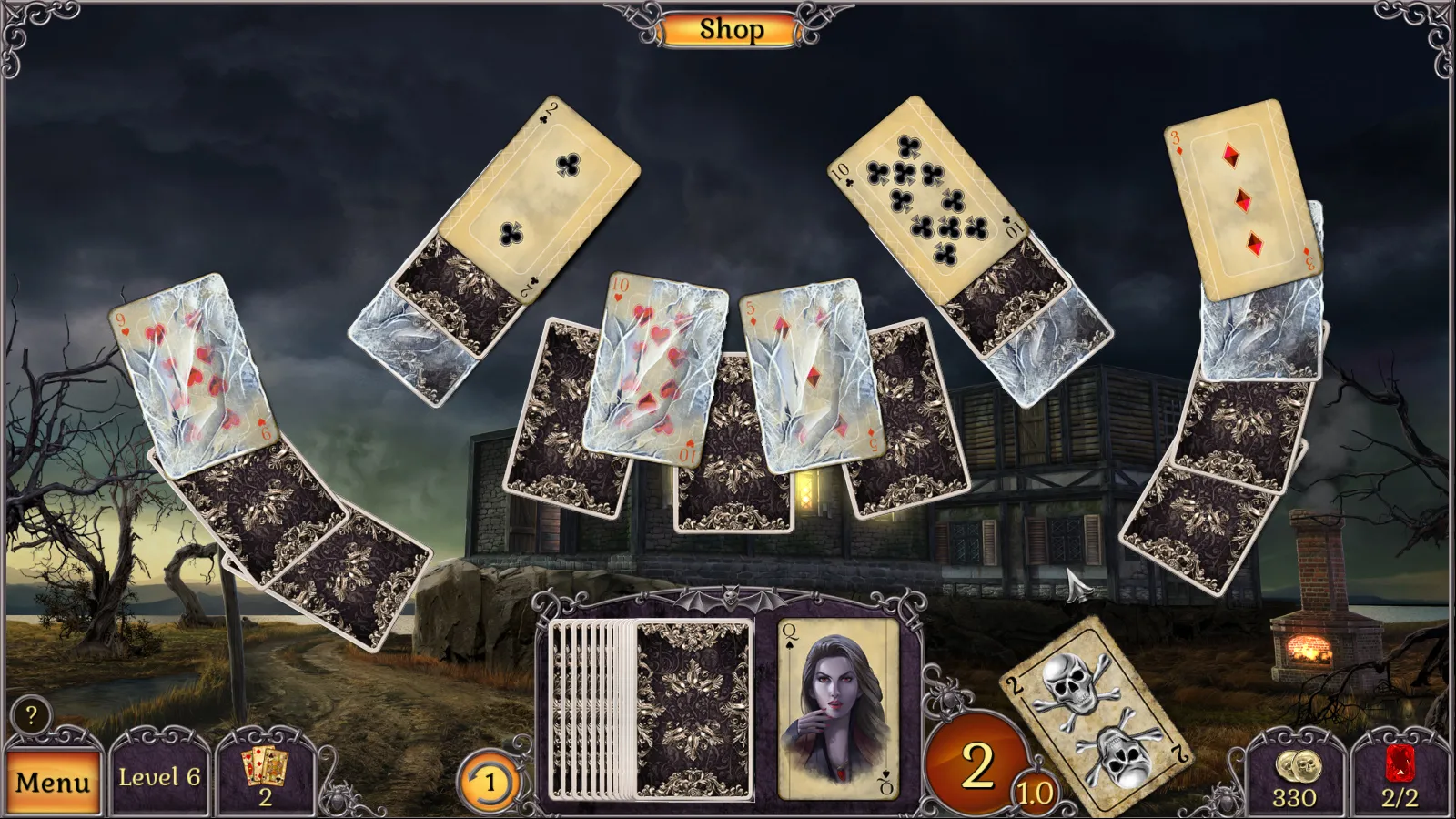 Jewel Match Twilight Solitaire: скриншот 4