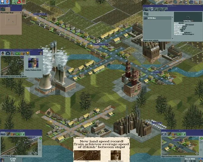 Chris Sawyer's Locomotion™: скриншот 6