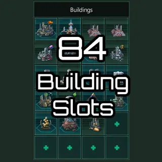 84 Building Slots
