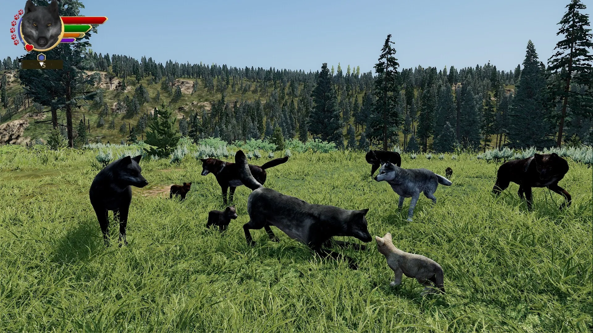WolfQuest: Anniversary Edition: скриншот 7