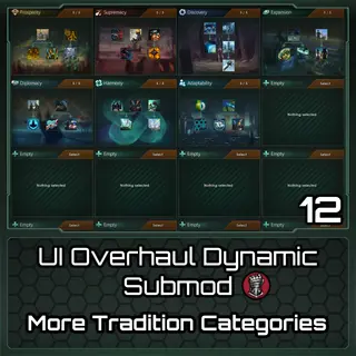 UI Overhaul Dynamic - More Tradition Categories (12)