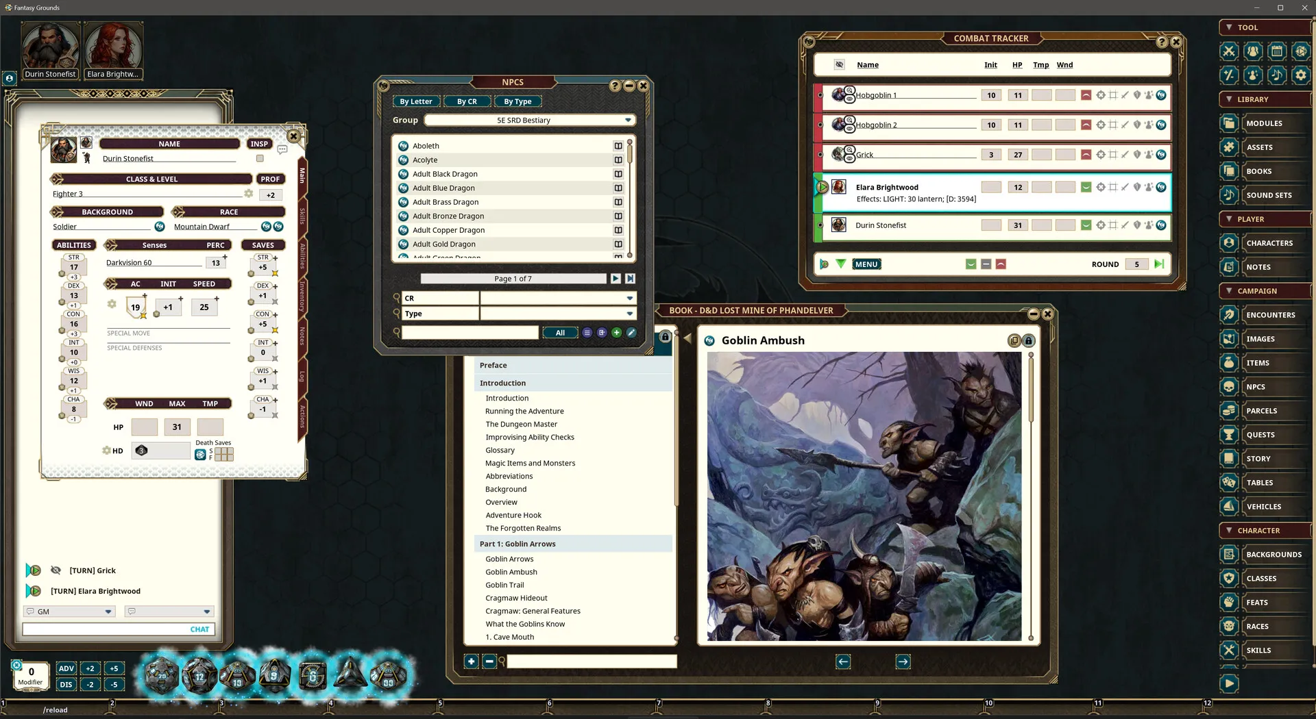Fantasy Grounds VTT: скриншот 1