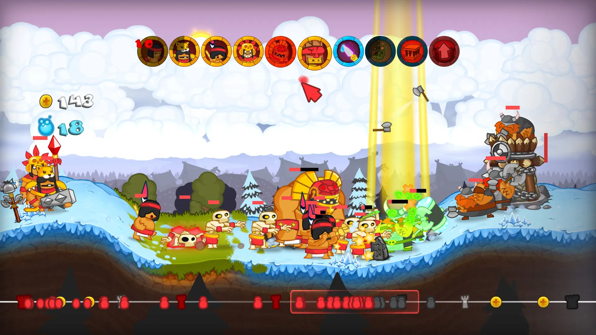Swords and Soldiers HD: скриншот 4