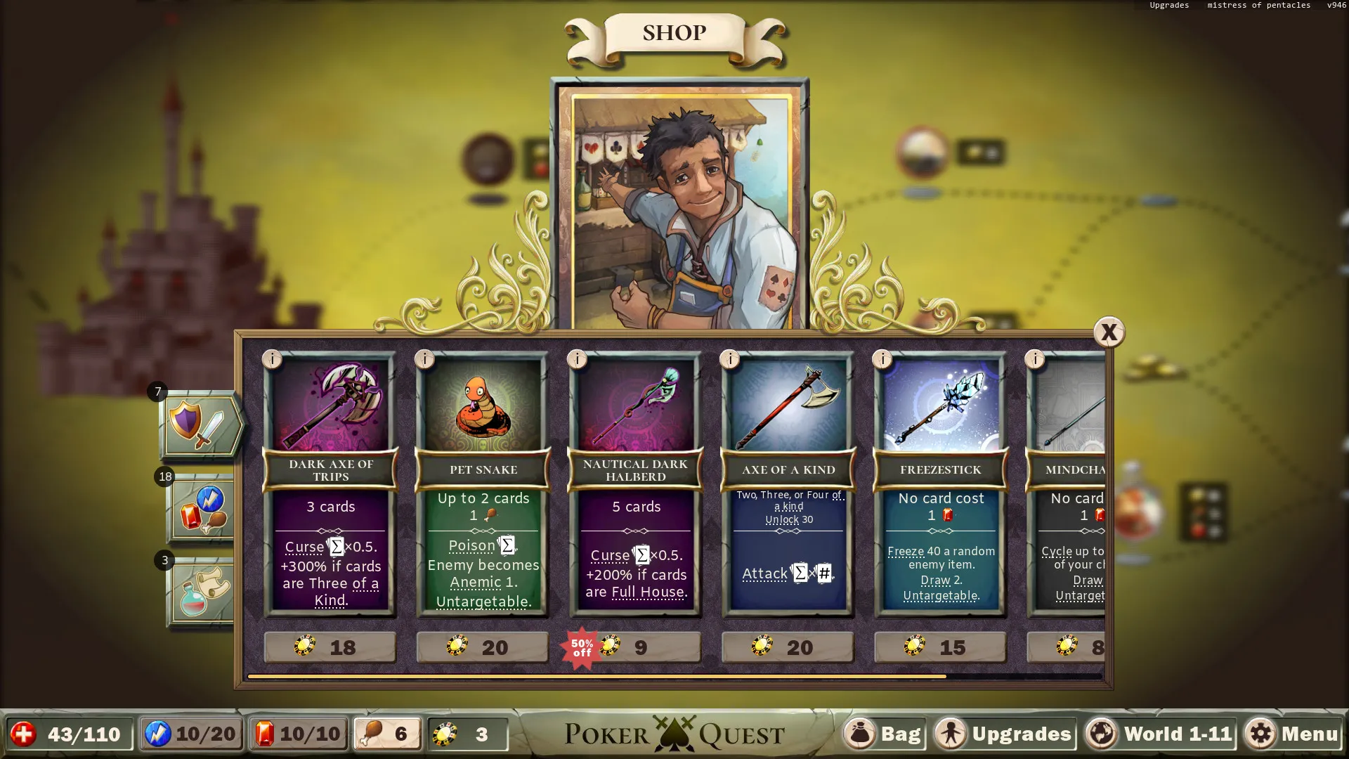 Poker Quest: Swords and Spades: скриншот 4
