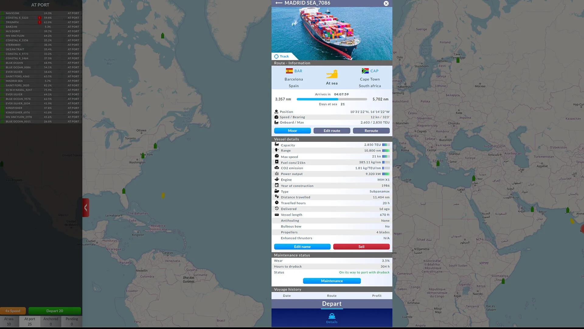 Shipping Manager: скриншот 4