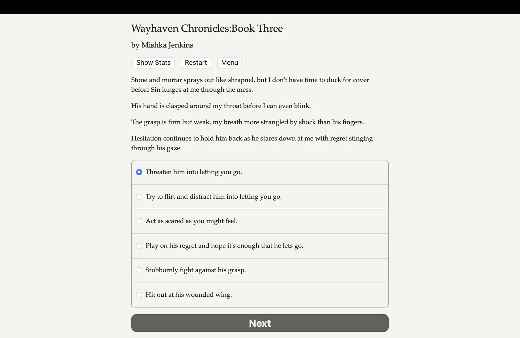 Wayhaven Chronicles: Book Three: скриншот 1