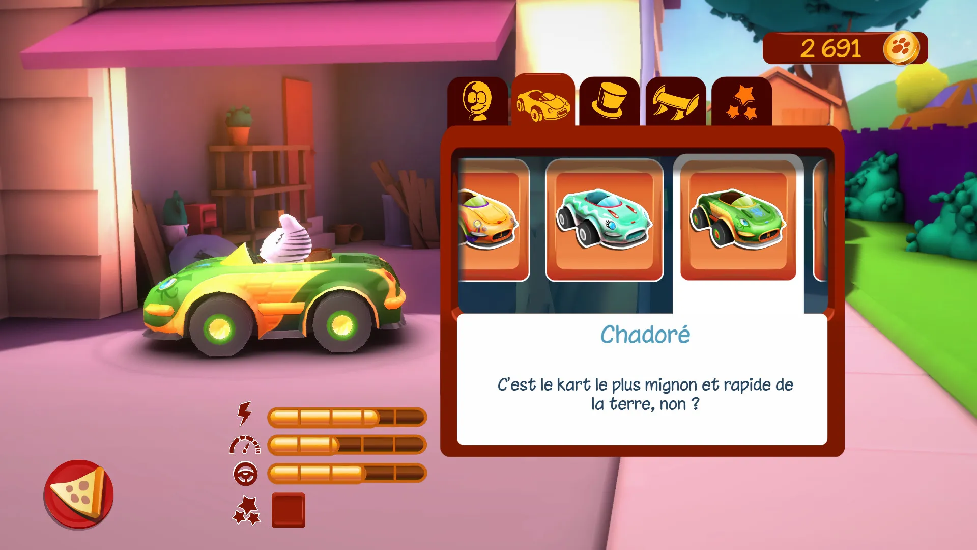 Garfield Kart: скриншот 2