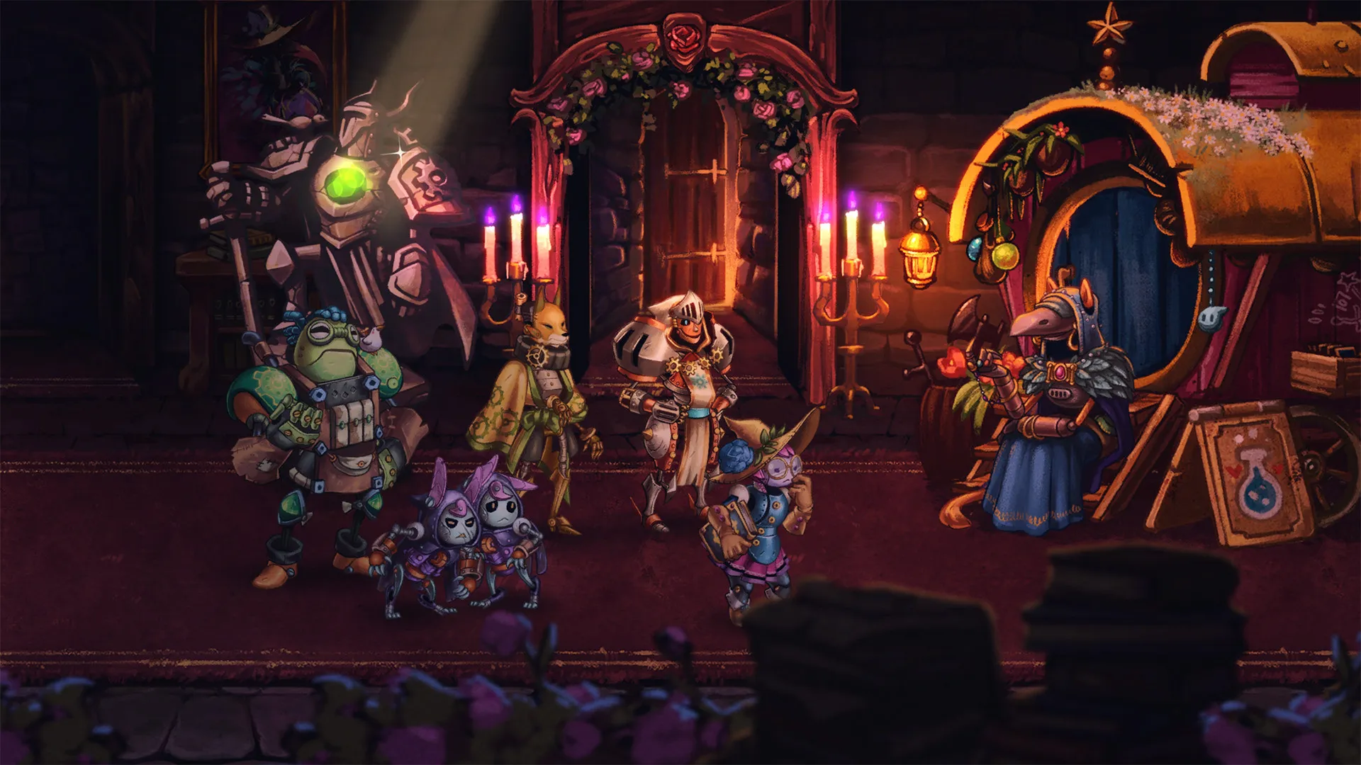 SteamWorld Quest: Hand of Gilgamech: скриншот 6