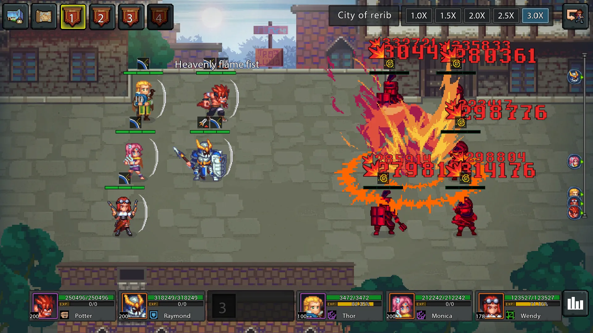 No-brainer Heroes 挂机吧！勇者: скриншот 1