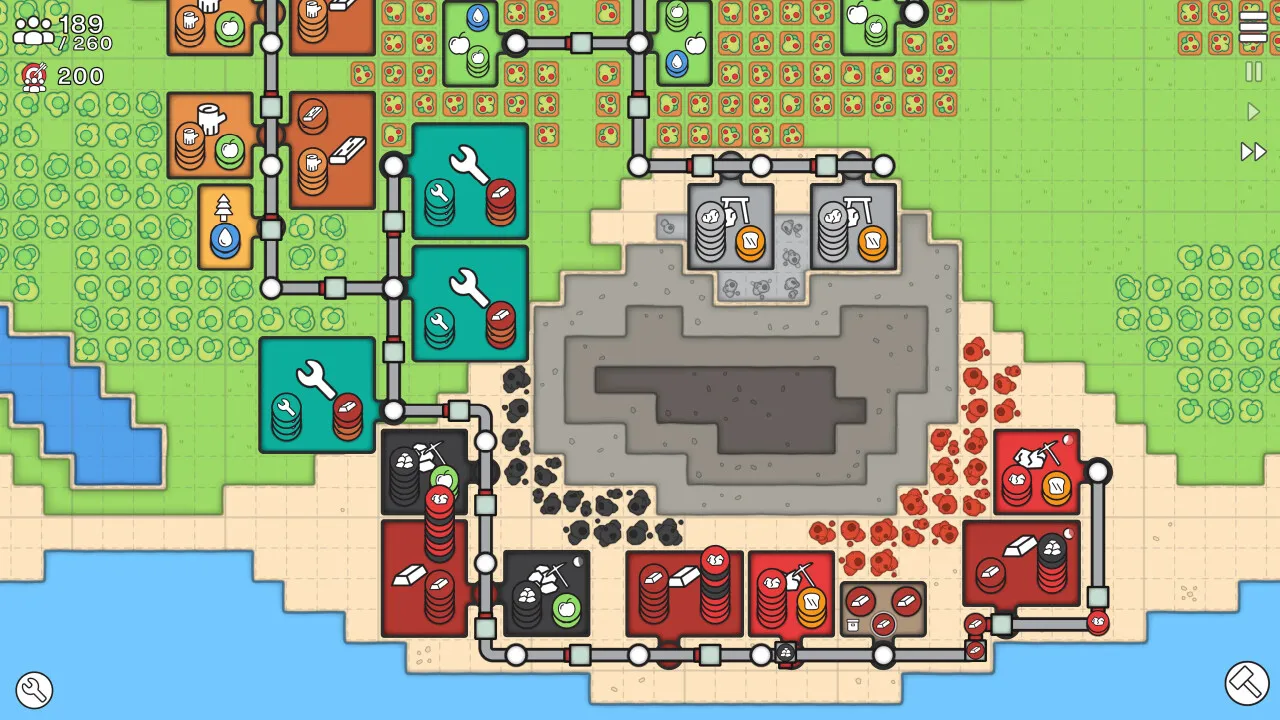 Mini Settlers: скриншот 3