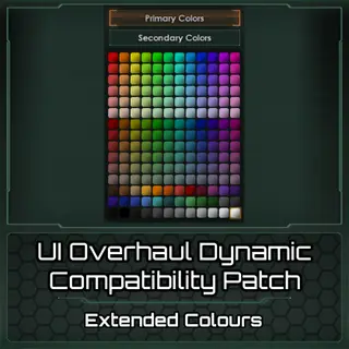 UI Overhaul Dynamic + Expanded Colours