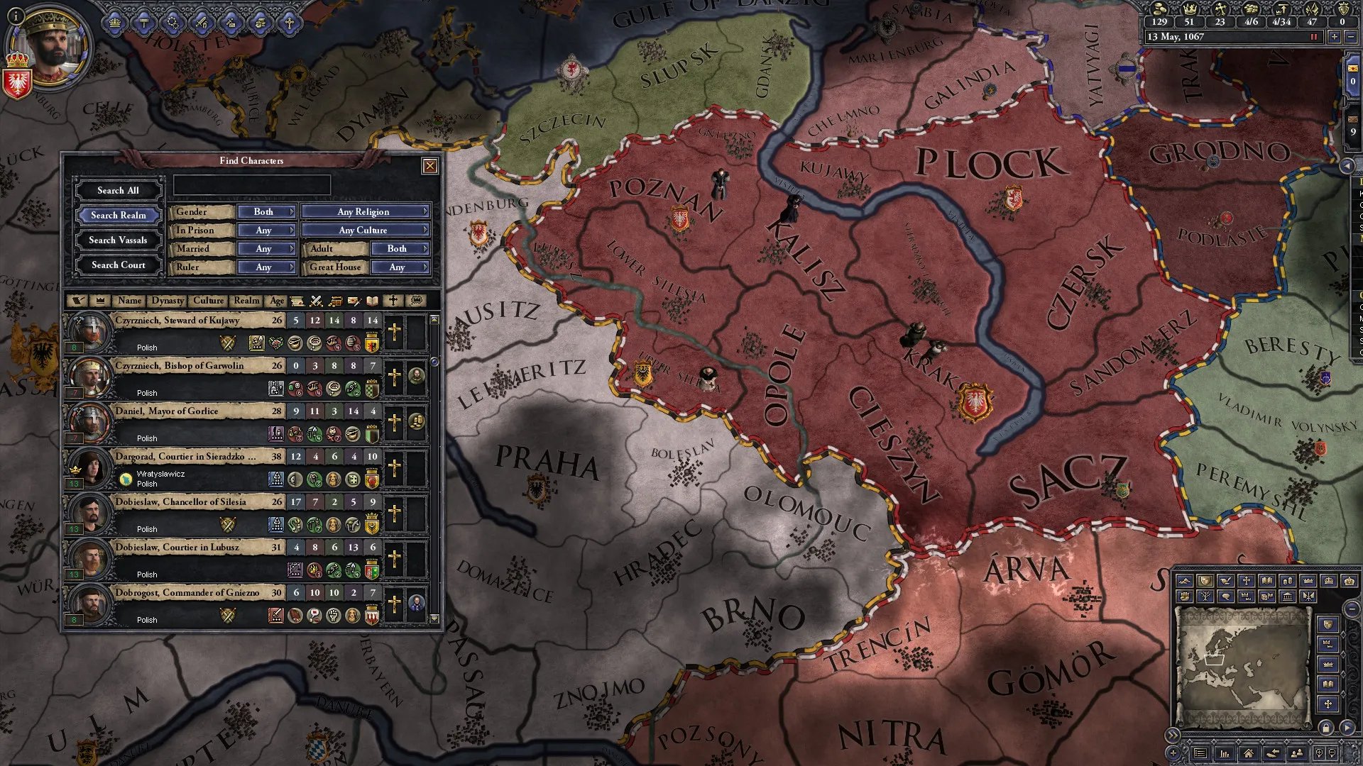 Crusader Kings II: скриншот 6