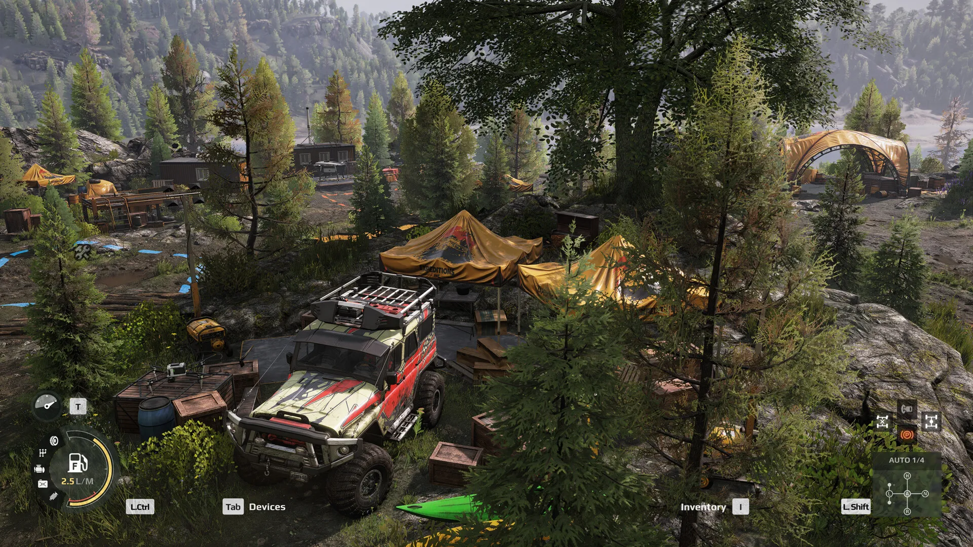 Expeditions: A MudRunner Game: скриншот 4