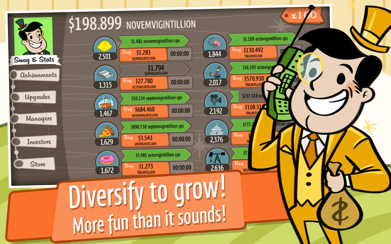AdVenture Capitalist: скриншот 3
