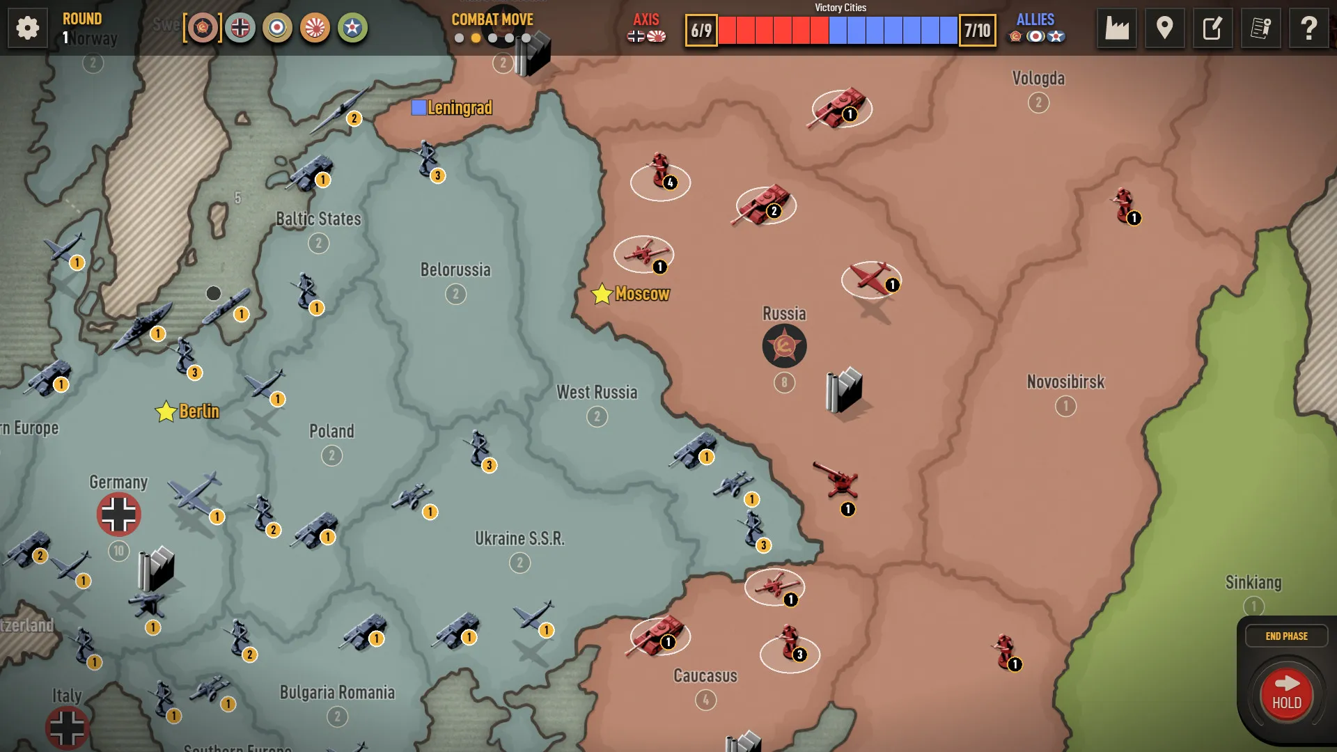 Axis & Allies 1942 Online: скриншот 2