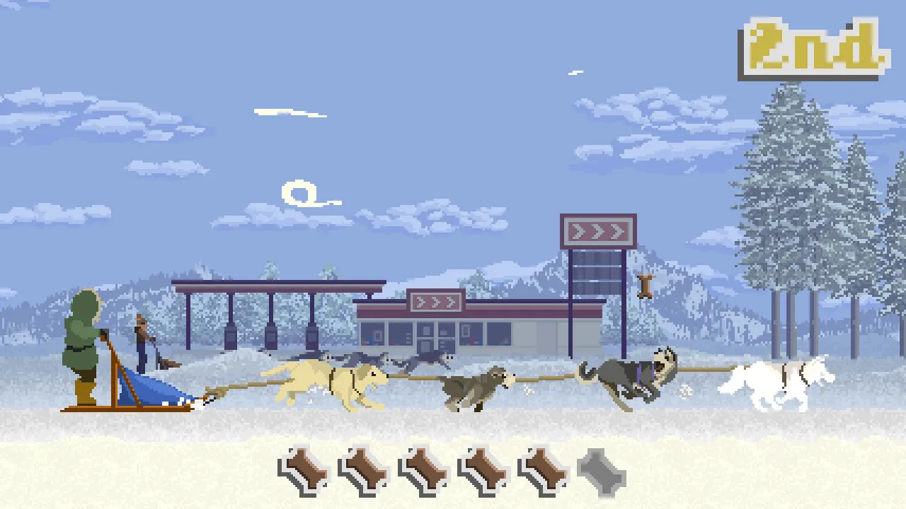 Dog Sled Saga: скриншот 2