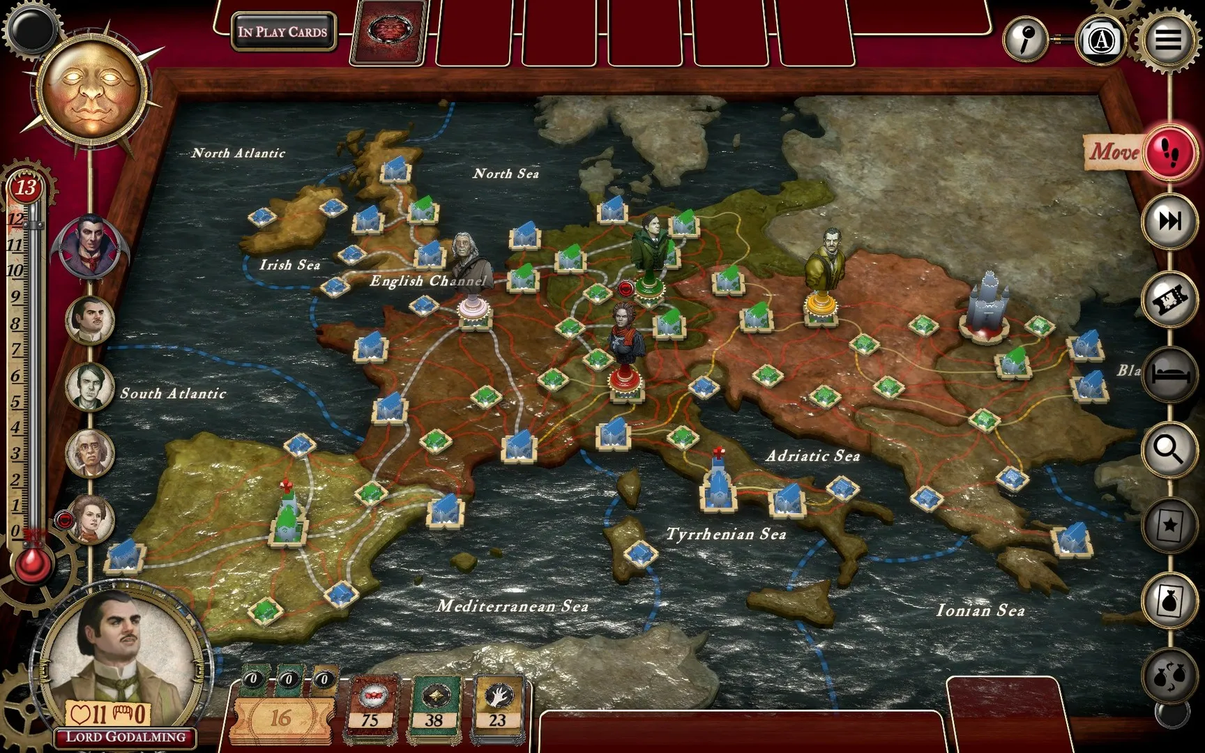 Fury of Dracula: Digital Edition: скриншот 1