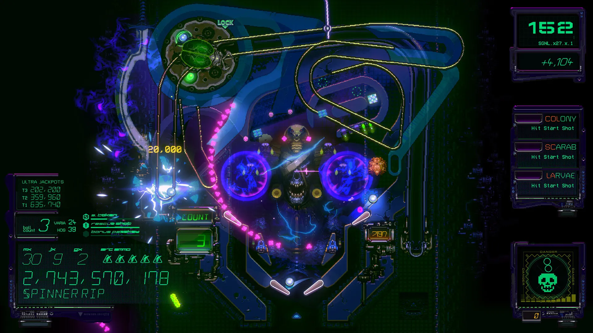 XENOTILT: HOSTILE PINBALL ACTION: скриншот 6