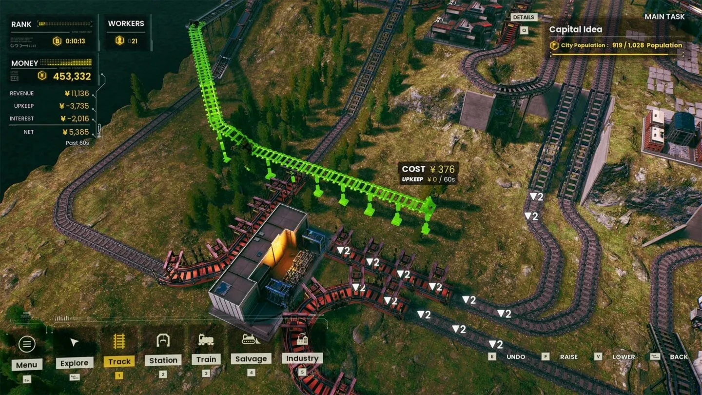RAILGRADE: скриншот 1