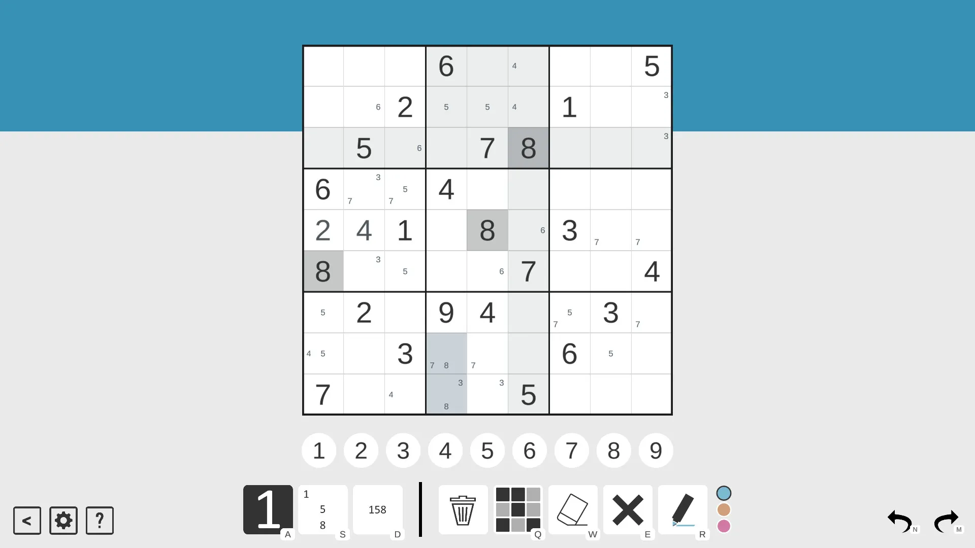 Classic Sudoku: скриншот 2