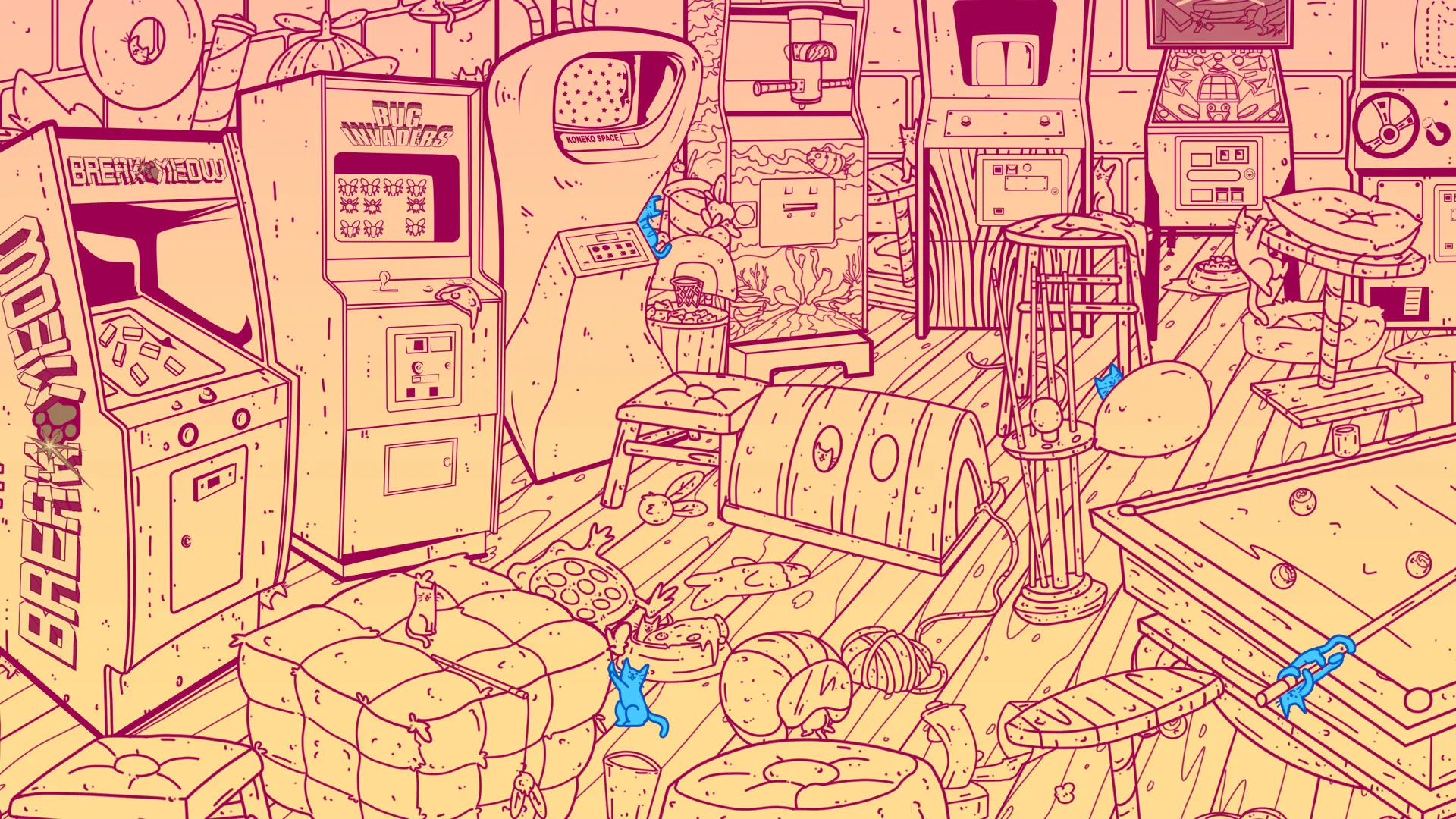 An Arcade Full of Cats: скриншот 1