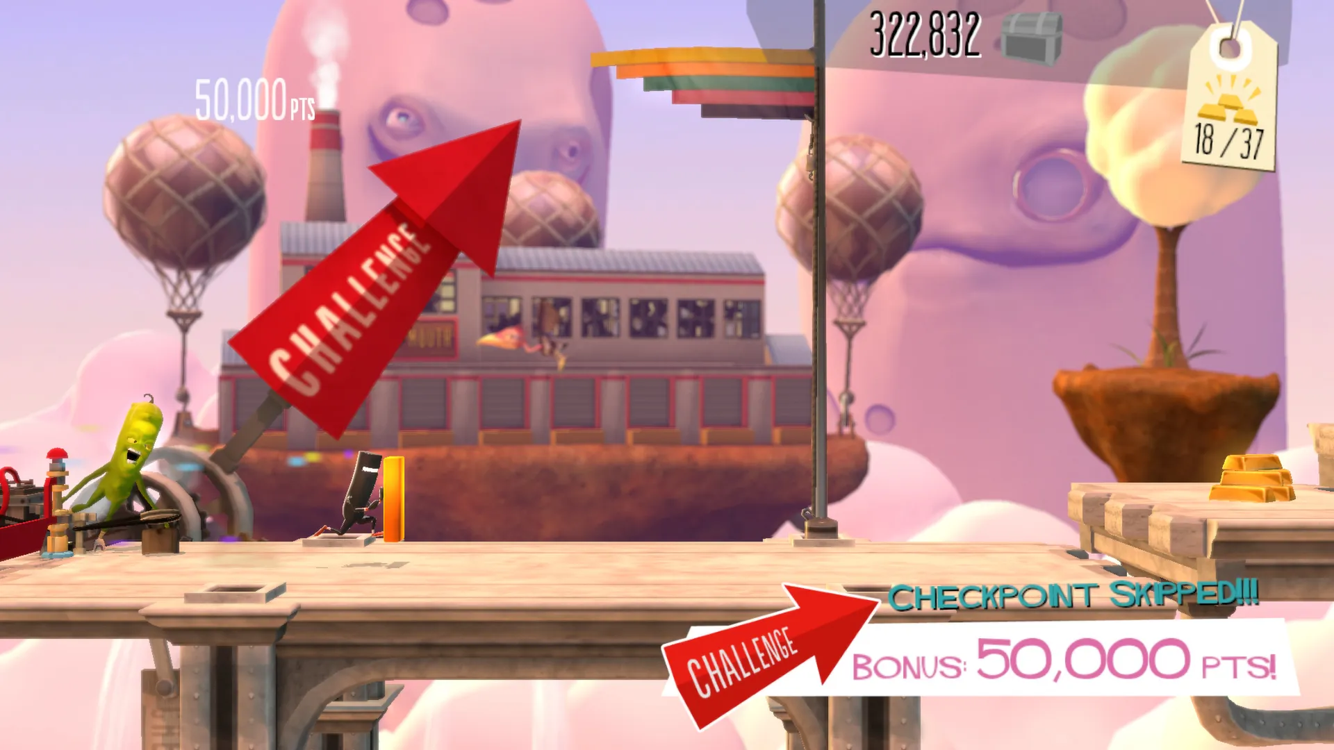 BIT.TRIP Presents... Runner2: Future Legend of Rhythm Alien: скриншот 1